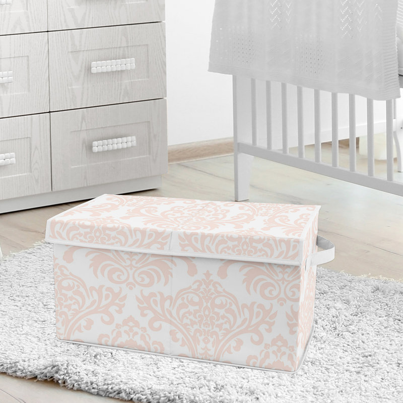 Sweet Jojo Designs Amelia Damask Toy Box Wayfair